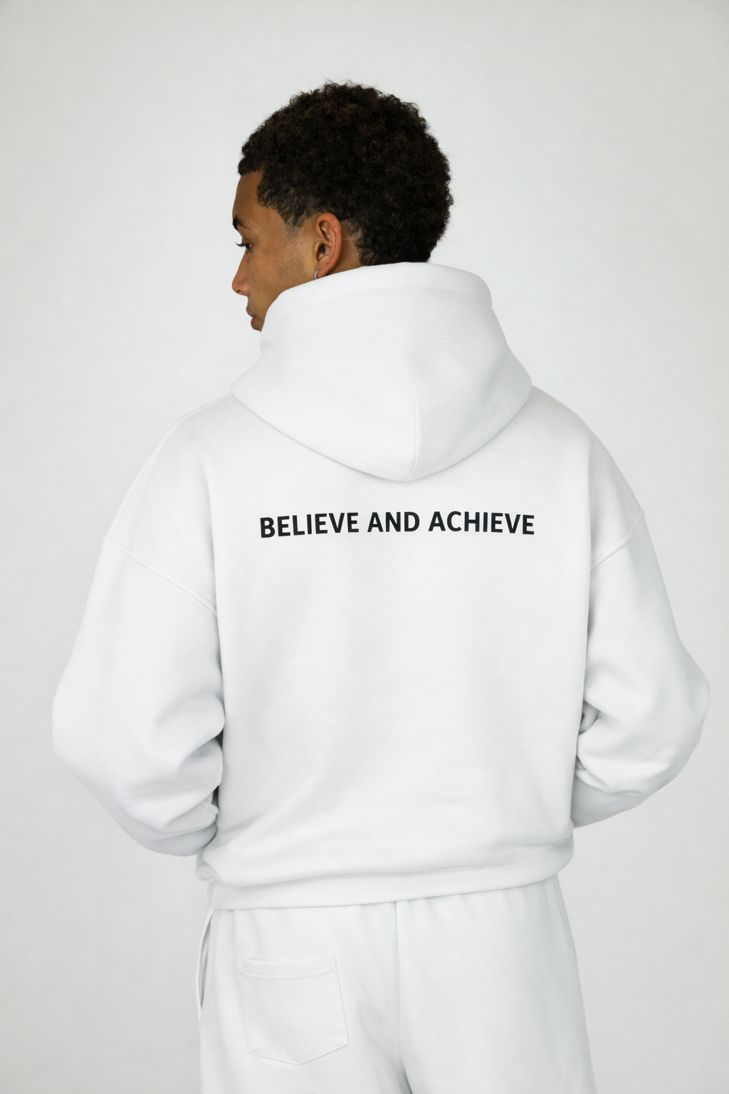 Lamiro Unisex Hoodie – White