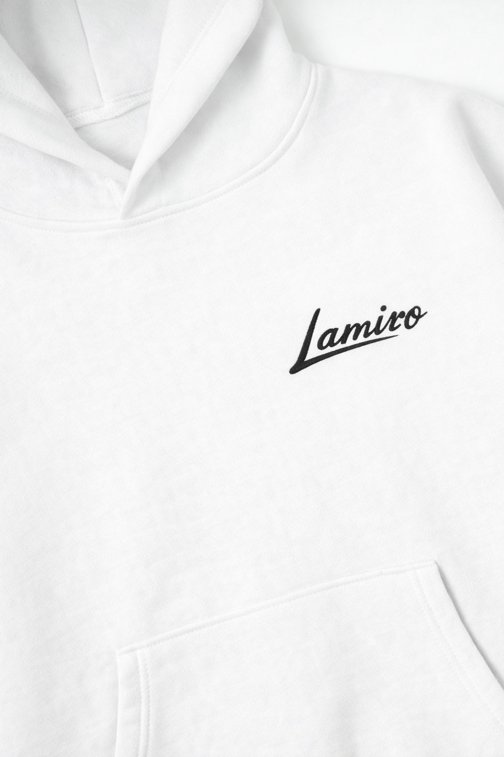 Lamiro Unisex Hoodie – White